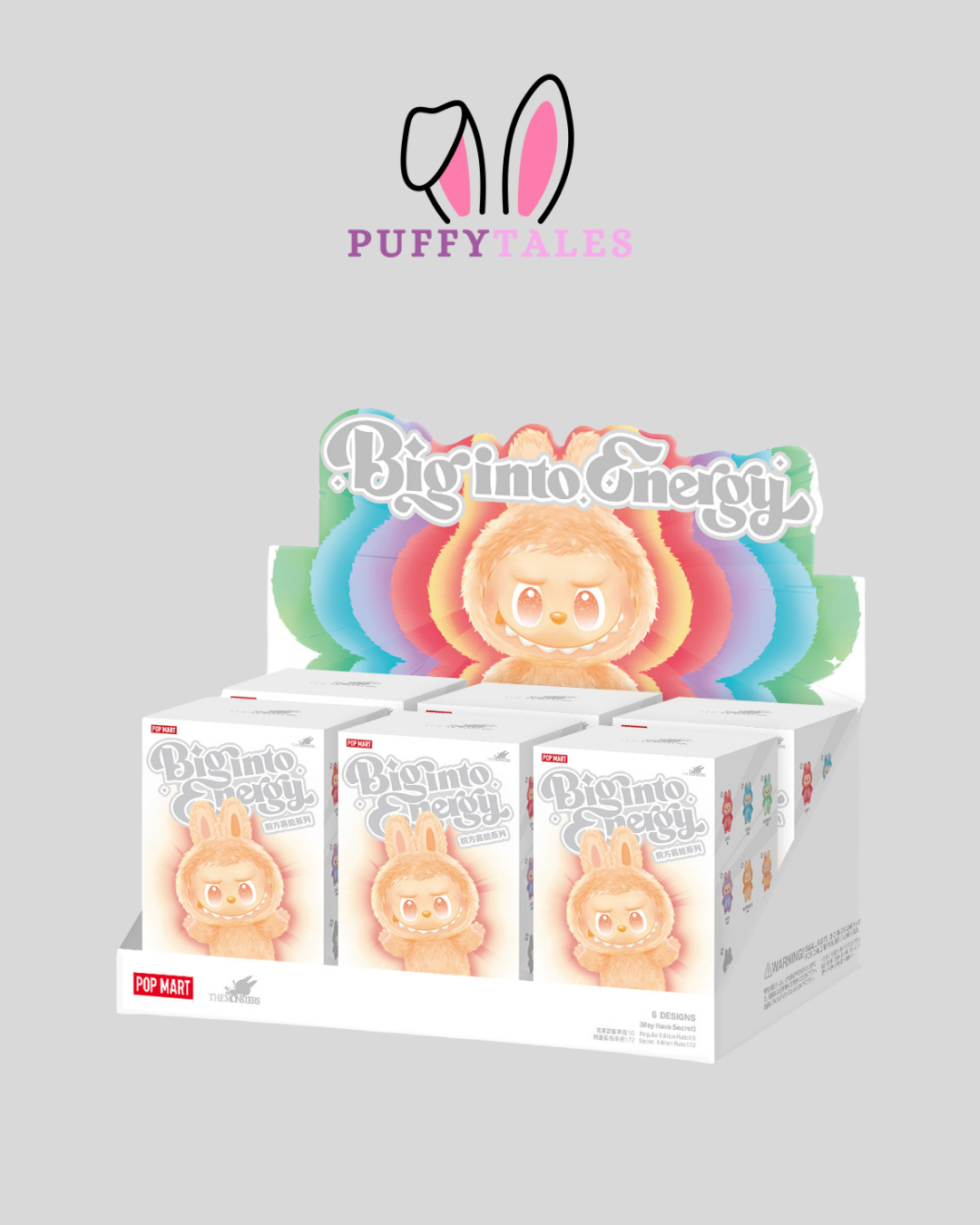 Pop Mart Labubu The Monsters Big into Energy Series