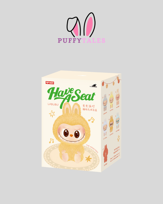Pop Mart Labubu The Monsters Have a Seat Vinyl Plush Blind Box
